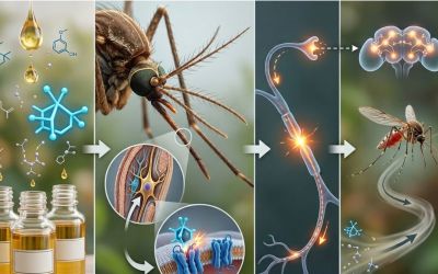 La genética de repelencia de los mosquitos