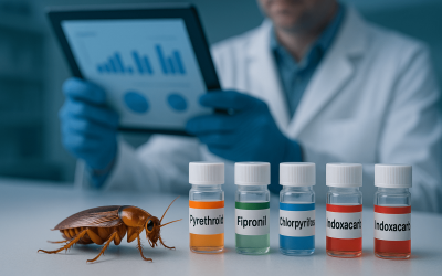 🧪 Ingredientes activos en jaque: la evidencia científica sobre su pérdida de eficacia frente a la cucaracha alemana